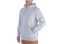 Carhartt Midweight Hooded Sweatshirt Heather Grey Heren Carhartt Midweight Hooded Sweatshirt Heather Grey Heren