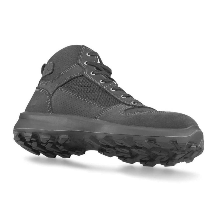 Michigan Mid Rugged Flex  Zwart Werkschoenen