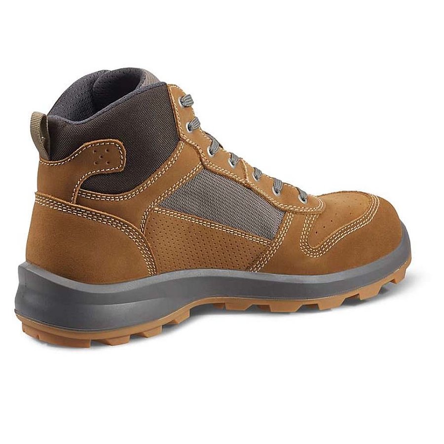 Michigan Mid Rugged Flex  Bruin Werkschoenen