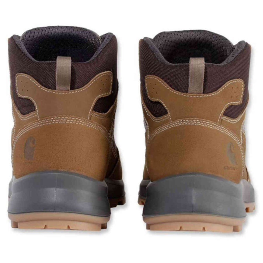 Safety Sneaker Mid S1P Bruin Werkschoenen Dames