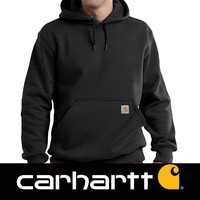 Midweight Hooded Sweatshirt Black Heren