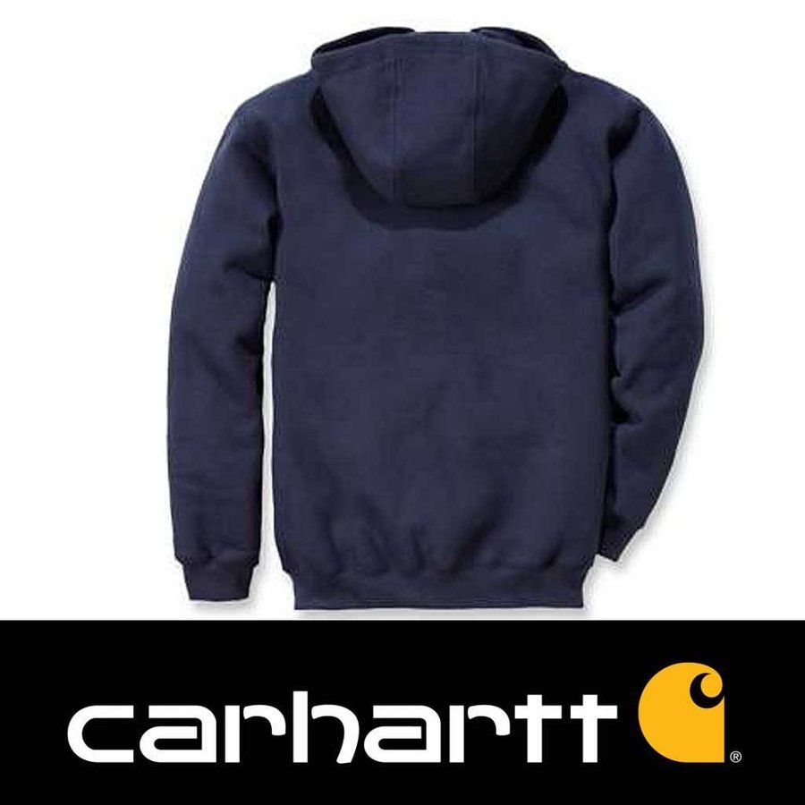 Midweight Hooded Sweatshirt New Navy Heren