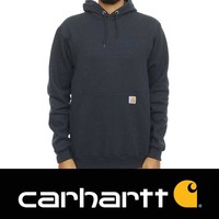 Midweight Hooded Sweatshirt New Navy Heren