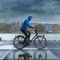 Go Essential Blauw Regenjas