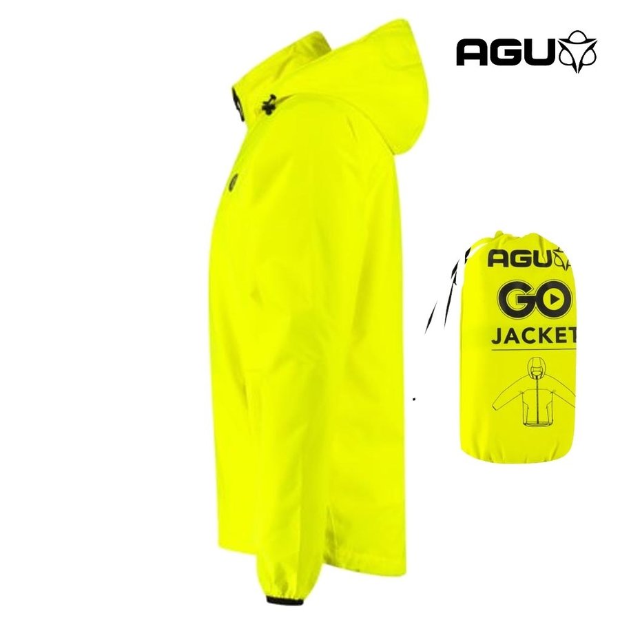 Go Essential Neon Geel Regenjas