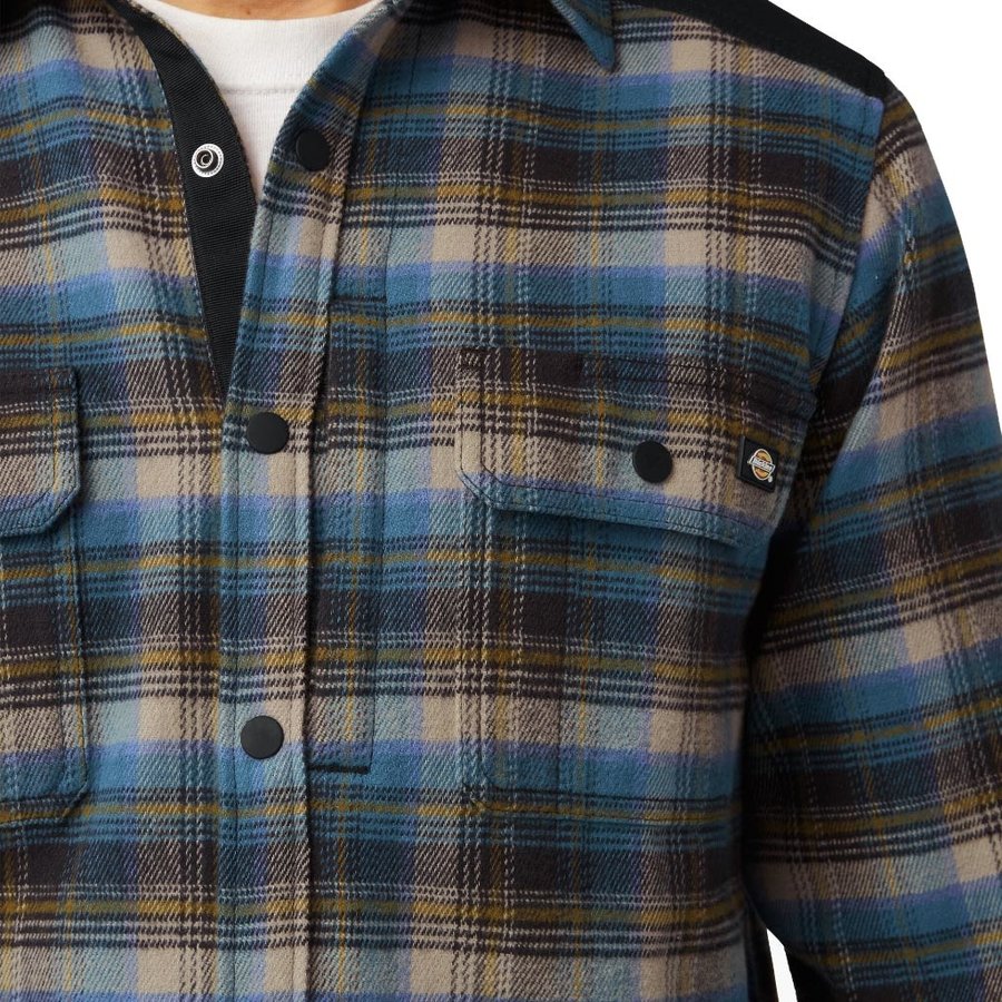 Heavy Flannel Fall Plaid Shirt Heren