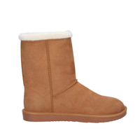 Neva NV03 Camel Gevoerde Laarzen Dames