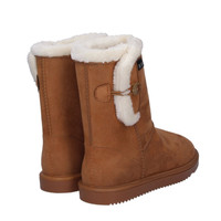 Neva NV03 Camel Gevoerde Laarzen Dames