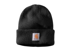 Carhartt Rib Knit Zwart Beanie