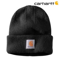 Rib Knit Zwart Beanie