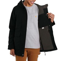 Super Dux Insulated Traditional Zwart Winterjas Dames