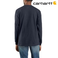 Dearborn Pocket Longsleeve Navy Shirt Heren