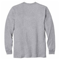 Dearborn Pocket Longsleeve Heather Grey Shirt Heren