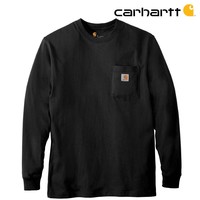 Dearborn Pocket Longsleeve Zwart Shirt Heren