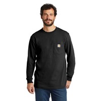 Dearborn Pocket Longsleeve Zwart Shirt Heren