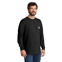 Dearborn Pocket Longsleeve Zwart Shirt Heren