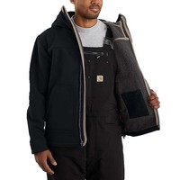Super Dux Sherpa-Lined Active Zwart Jas