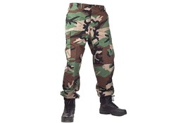 Fostex BDU+ Woodland Camouflage Combat Broek