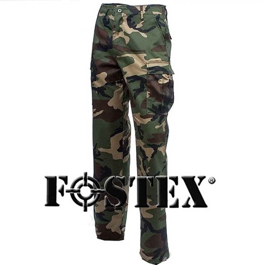 BDU+ Woodland Camouflage Combat Broek