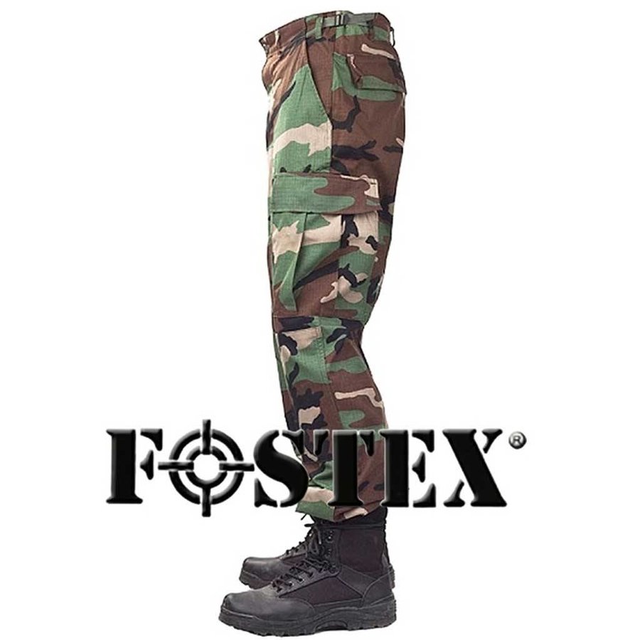 BDU+ Woodland Camouflage Combat Broek