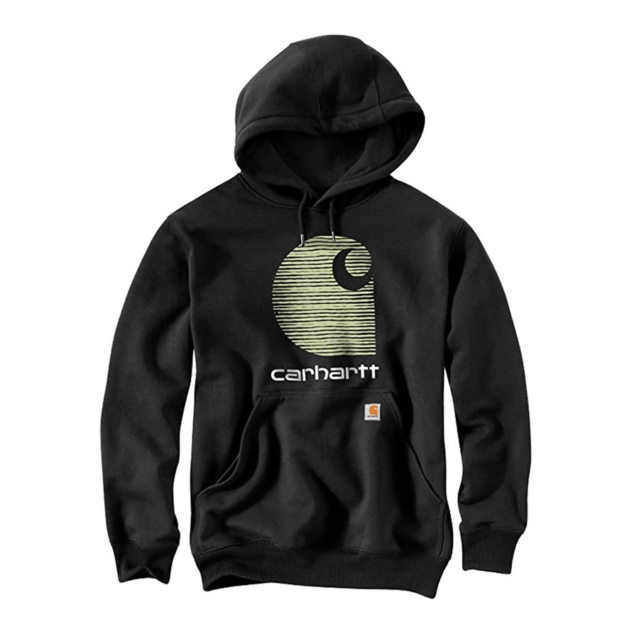 Rain Defender C Logo Graphic Zwart Sweatshirt Heren