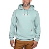 Carhartt Force Lightweight Graphic Logo Blue Surf Sweatshirt Heren