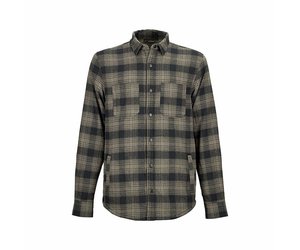 Gevavi Workwear GW40 Gevoerde Flanel Bruin Shirt Heren