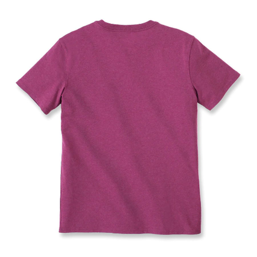 Faded Graphic Magenta Agate Heather T-Shirt Dames