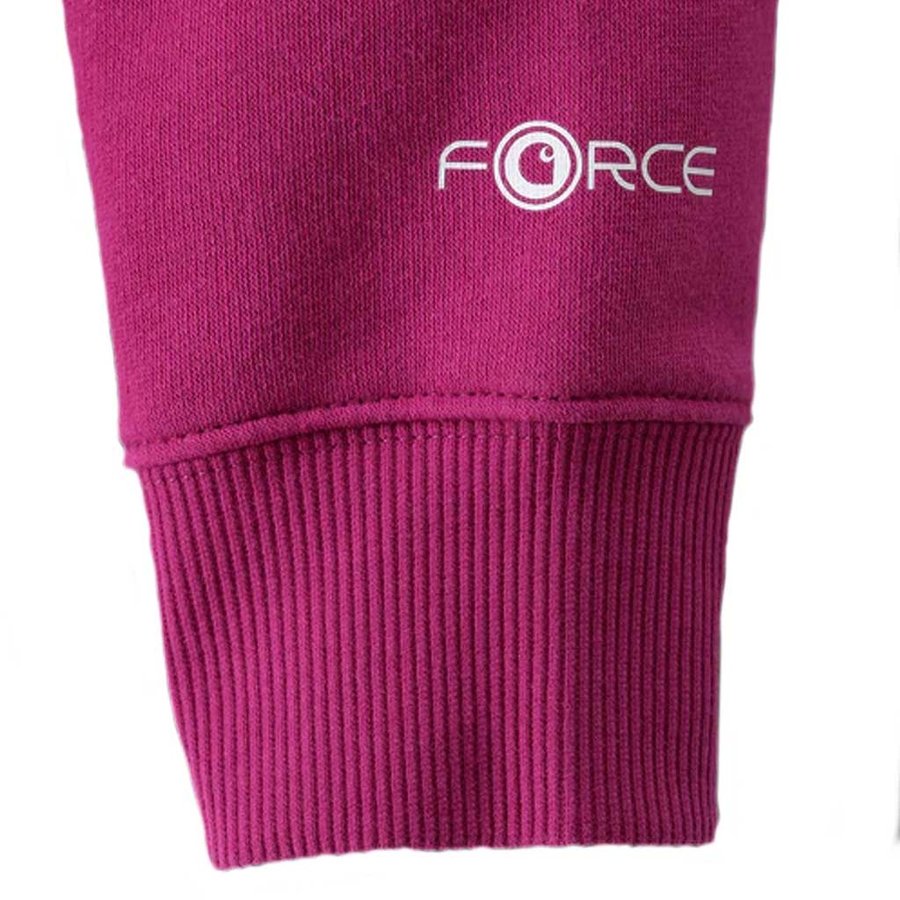 Force Graphic Logo Magenta Agate Sweatshirt Dames