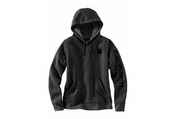 Carhartt Midweight Logo Sleeve Graphic Carbon Heather Sweatshirt Dames