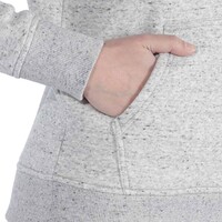 Midweight Logo Sleeve Graphic Asphalt Heather Sweatshirt Dames