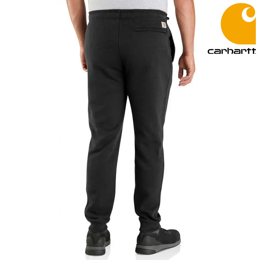 Relaxed Fit Midweight Tapered Zwart Sweatpants Heren