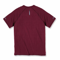 LWD Relaxed Fit Lightweight Bordeaux T-Shirt Heren