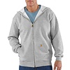 Carhartt Midweight Zip Hooded Sweatshirt Heather Grey Heren