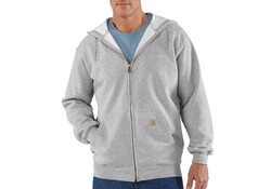Carhartt Midweight Zip Hooded Sweatshirt Heather Grey Heren