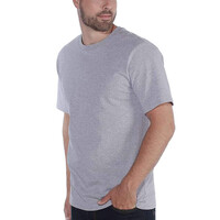 Dearborn Shortsleeve Heather Grey T-Shirt Heren