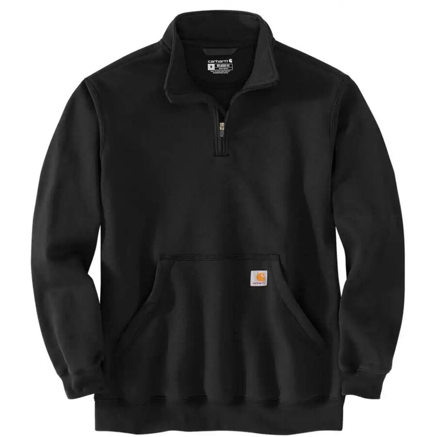 Quarter-Zip Zwart Sweatshirt Heren