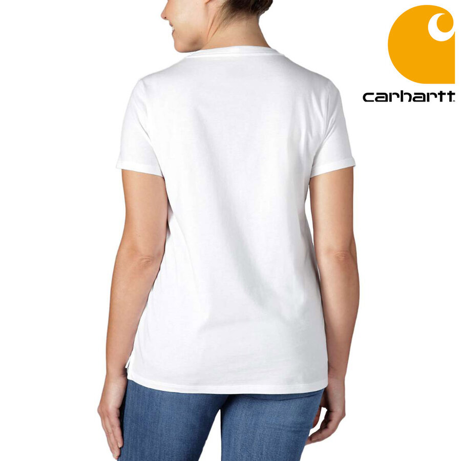Lightweight Short-Sleeve Crewneck Wit T-Shirt Dames