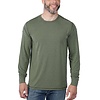 Carhartt LWD Relaxed Fit Long-Sleeve Chive Heather T-Shirt Heren