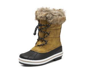 Gevavi Boots CW50 Bruin Gevoerde Laarzen Dames