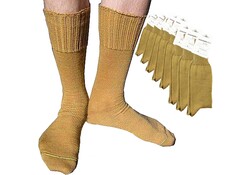 Aanbieding  8 Paar Nederlandse Legersokken Kaki Aanbieding  8 Paar Nederlandse Legersokken Kaki