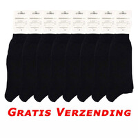 Aanbieding  8 Paar Nederlandse Legersokken Zwart