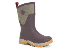 Muck Boot Arctic Sport II Mid Bordeaux Tweed Laarzen Dames Muck Boot Arctic Sport II Mid Bordeaux Tweed Laarzen Dames