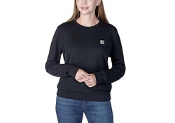 Carhartt French Terry Crewneck Zwart Sweatshirt Dames