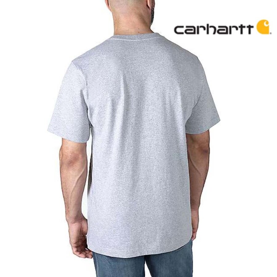 SS Camo C Graphic Heather Grey T-Shirt Heren