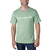 Carhartt Core Logo Loden Frost Heather T-Shirt Heren