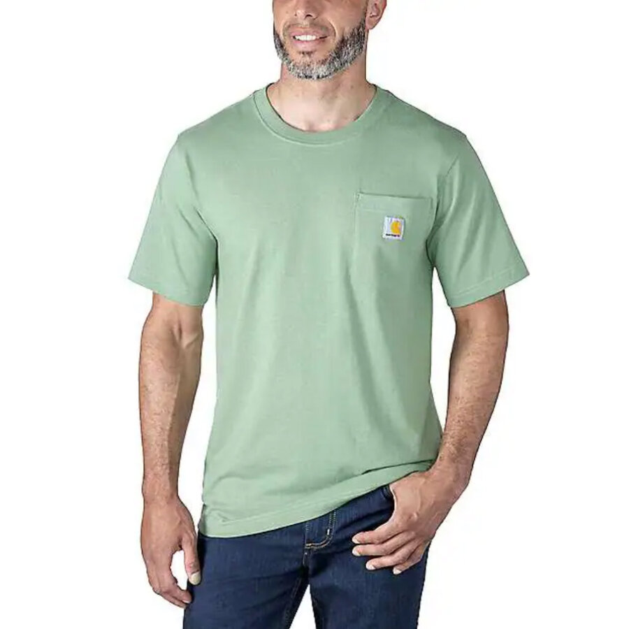 K87 Pocket Short Sleeve Loden Frost Heather T-Shirt Heren