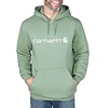 Carhartt Signature Logo Sweatshirt Loden Frost Heather Heren