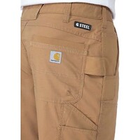 Steel Rugged Flex Utility Double Front Bruin Werkbroek Heren