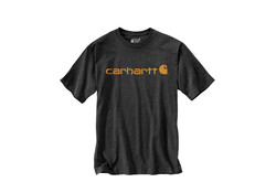 Carhartt Dearborn Logo Shortsleeve Carbon Heather T-Shirt Heren Carhartt Dearborn Logo Shortsleeve Carbon Heather T-Shirt Heren